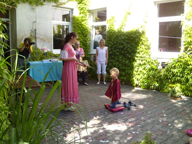 10.6.2014 - Pasování na čtenáře - 1. třída