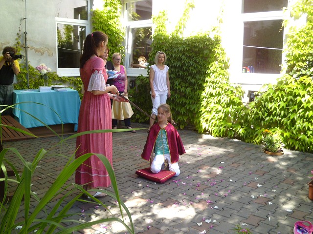 10.6.2014 - Pasování na čtenáře - 1. třída