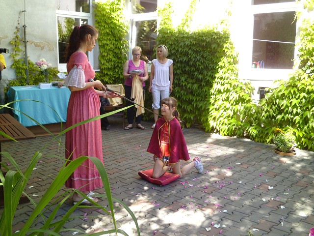 10.6.2014 - Pasování na čtenáře - 1. třída