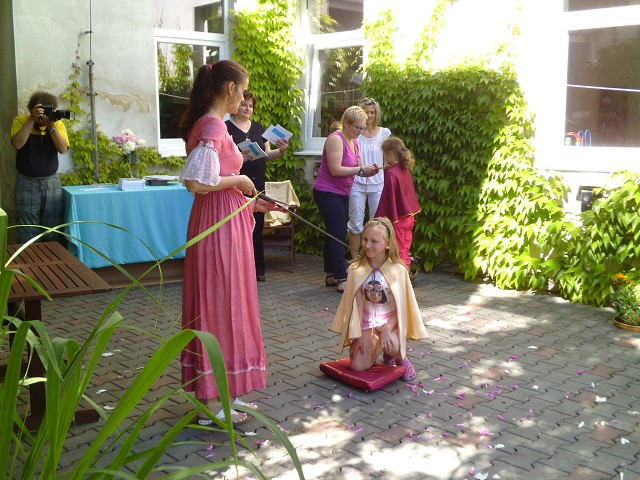 10.6.2014 - Pasování na čtenáře - 1. třída