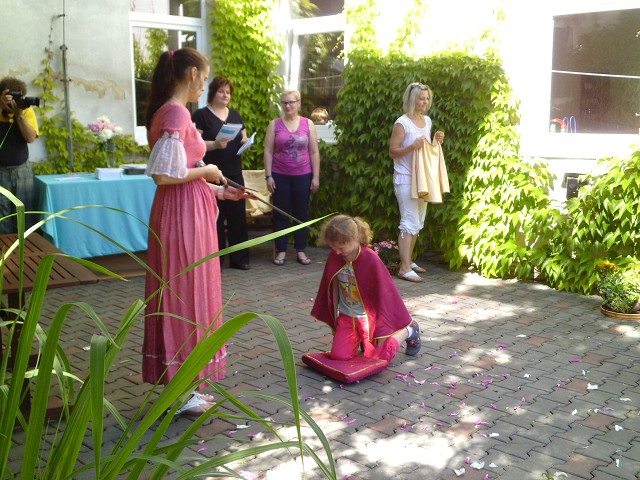 10.6.2014 - Pasování na čtenáře - 1. třída