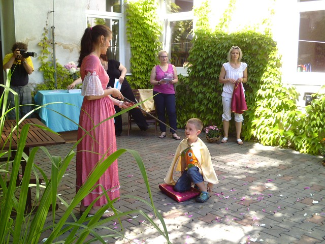 10.6.2014 - Pasování na čtenáře - 1. třída