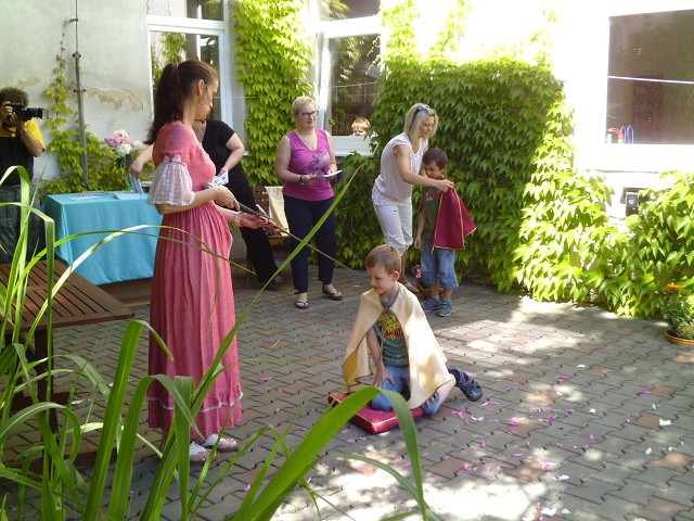 10.6.2014 - Pasování na čtenáře - 1. třída