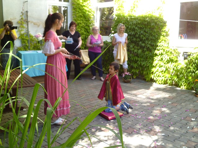 10.6.2014 - Pasování na čtenáře - 1. třída