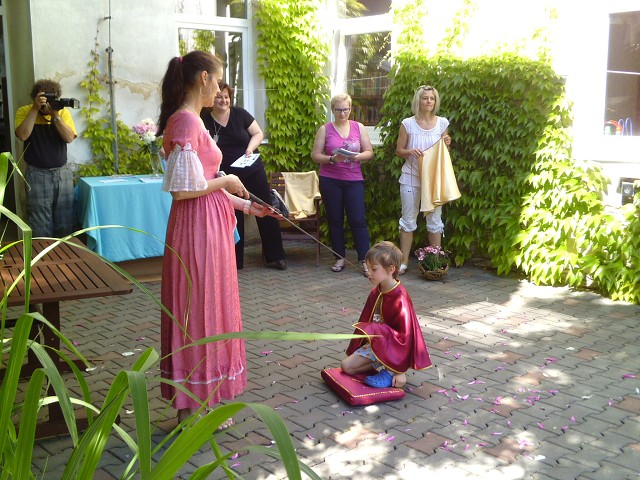 10.6.2014 - Pasování na čtenáře - 1. třída