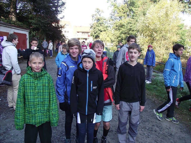 Přespolní běh - okresní kolo - 3.10.2013