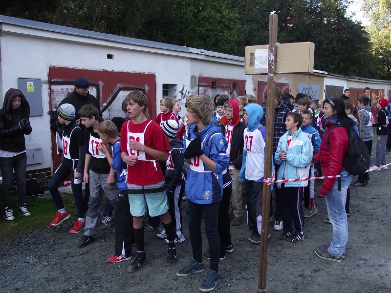 Přespolní běh - okresní kolo - 3.10.2013
