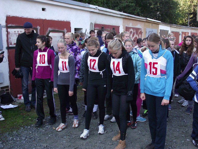 Přespolní běh - okresní kolo - 3.10.2013