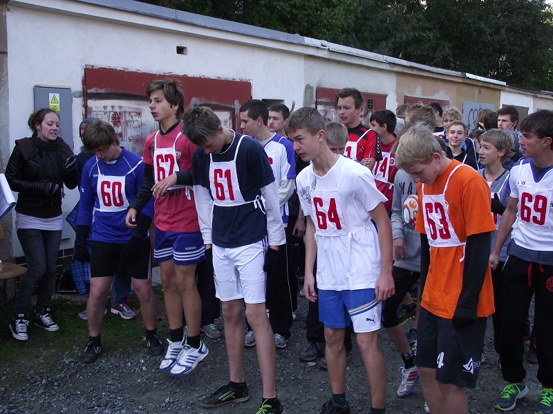 Přespolní běh - okresní kolo - 3.10.2013