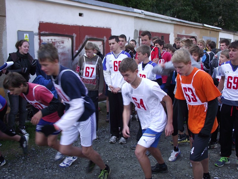Přespolní běh - okresní kolo - 3.10.2013