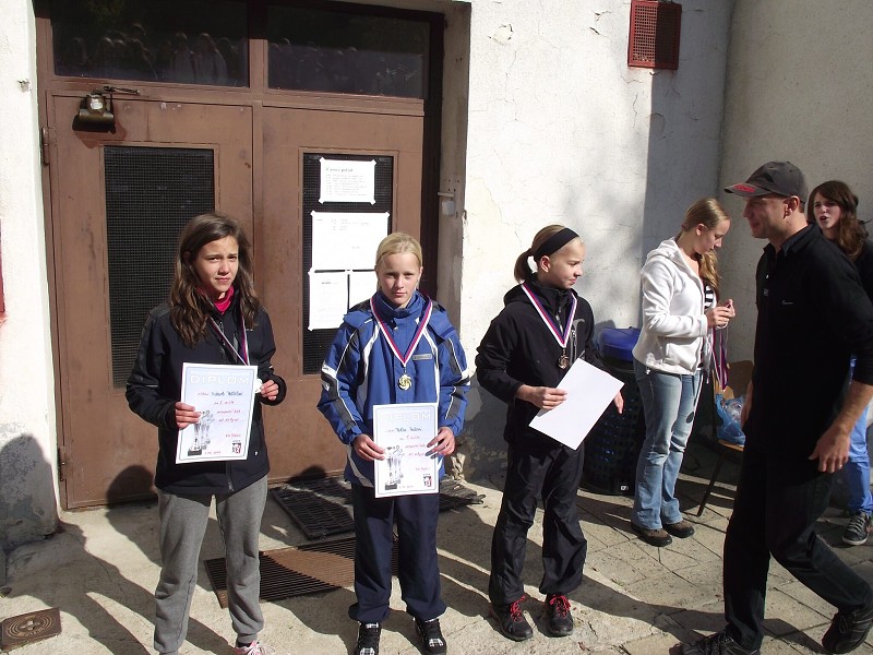 Přespolní běh - okresní kolo - 3.10.2013
