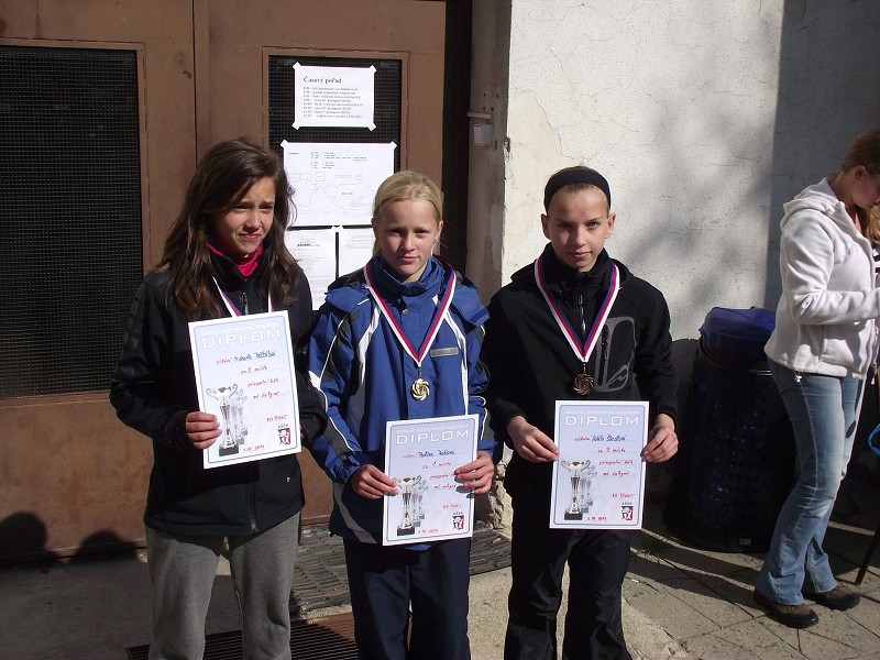 Přespolní běh - okresní kolo - 3.10.2013