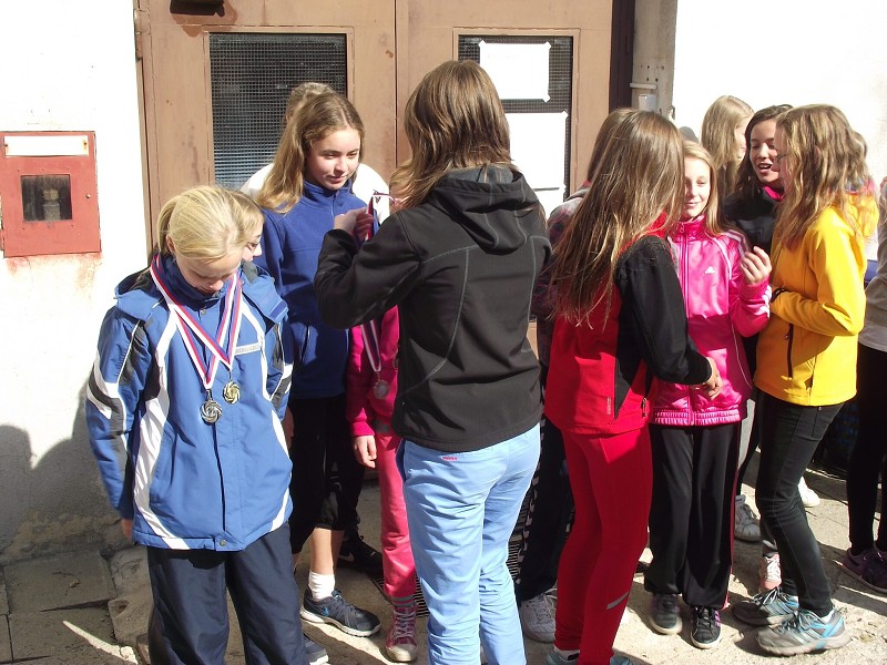 Přespolní běh - okresní kolo - 3.10.2013