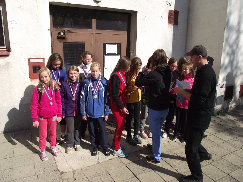 Přespolní běh - okresní kolo - 3.10.2013