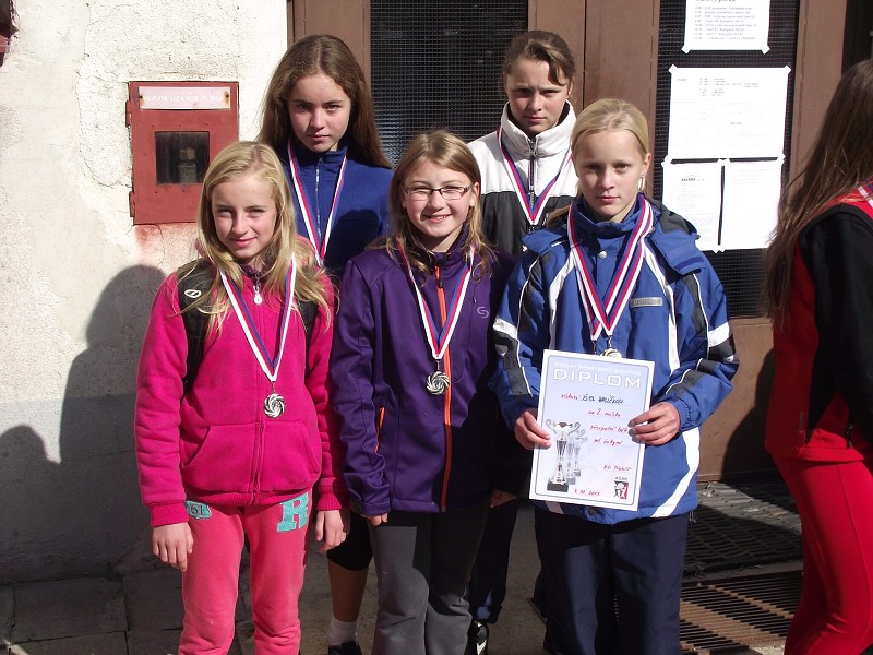 Přespolní běh - okresní kolo - 3.10.2013