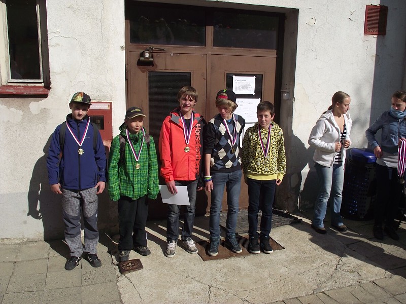 Přespolní běh - okresní kolo - 3.10.2013