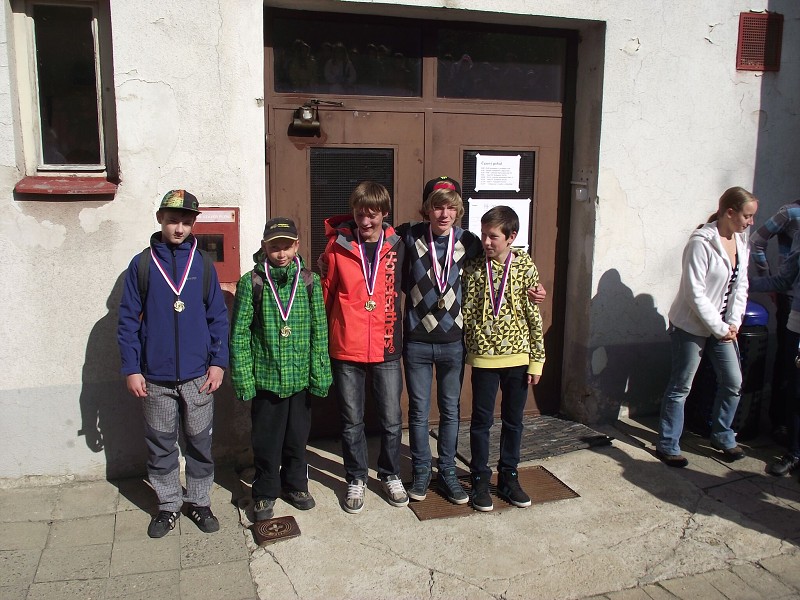 Přespolní běh - okresní kolo - 3.10.2013