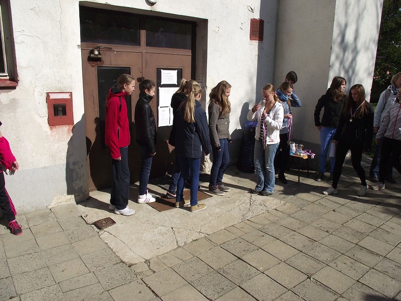 Přespolní běh - okresní kolo - 3.10.2013