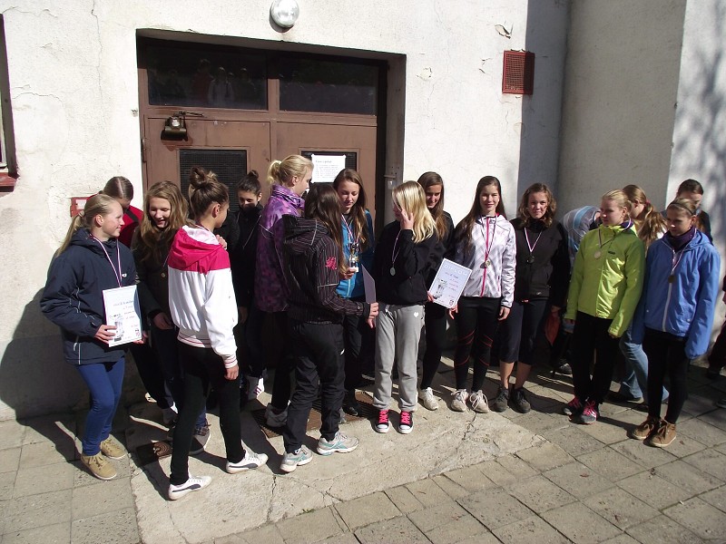 Přespolní běh - okresní kolo - 3.10.2013