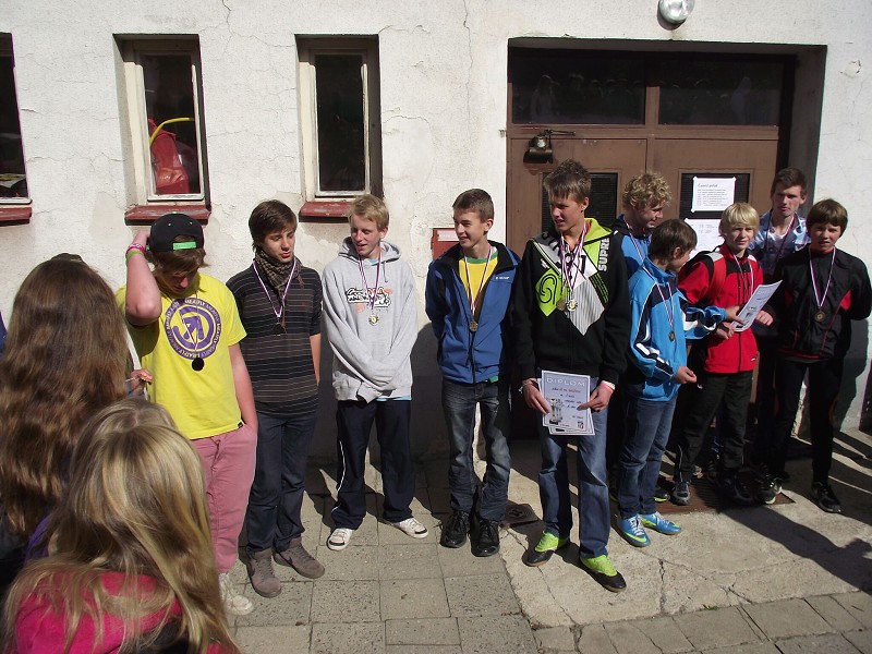 Přespolní běh - okresní kolo - 3.10.2013
