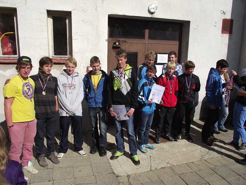 Přespolní běh - okresní kolo - 3.10.2013