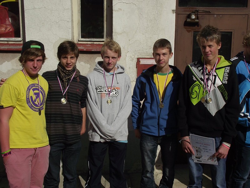 Přespolní běh - okresní kolo - 3.10.2013